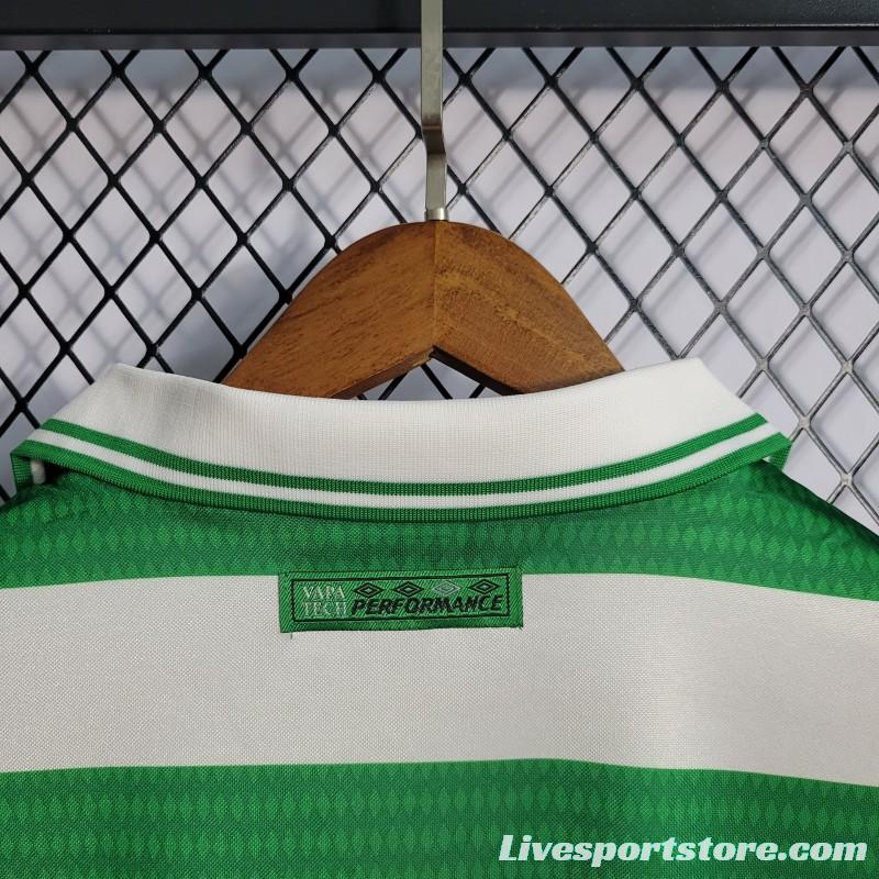 Retro 98/99 Celtic Home Champion Jersey