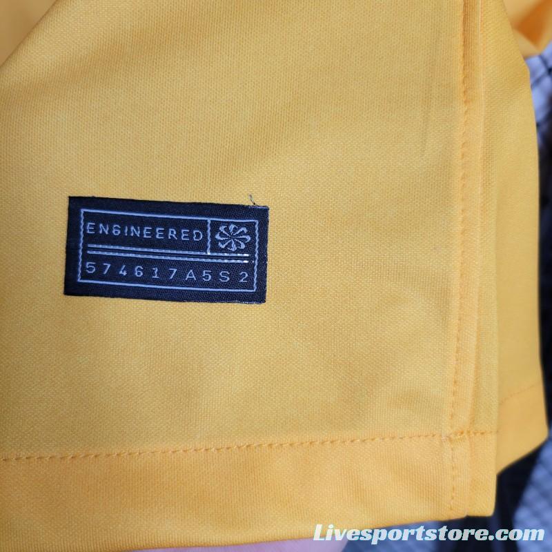 23-24 Barcelona Forth Yellow Jersey