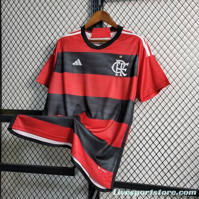 23-24 Flamengo Home Jersey