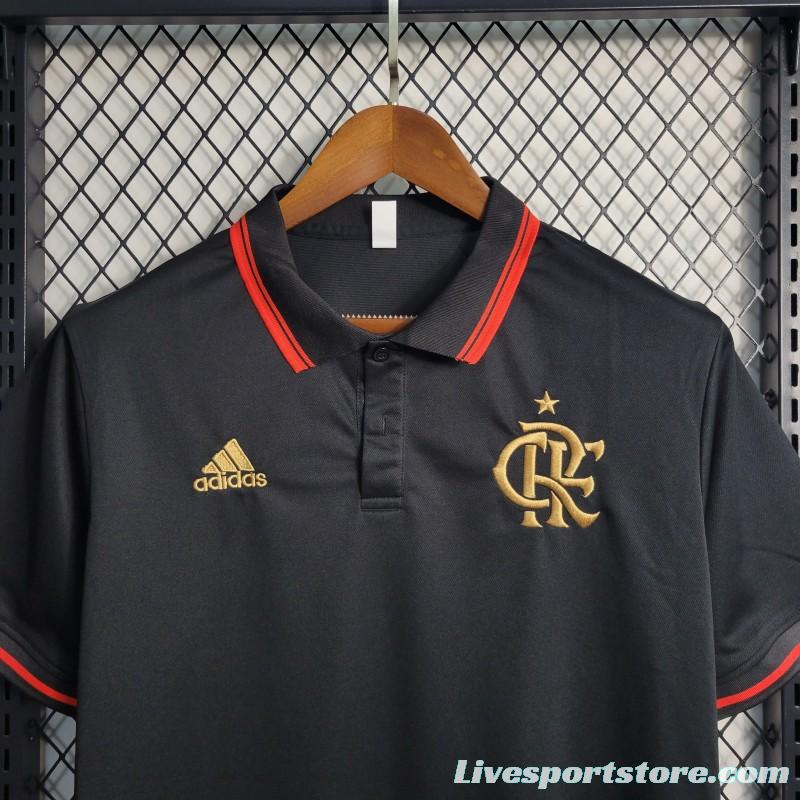 23-24 Flamengo Black POLO Jersey