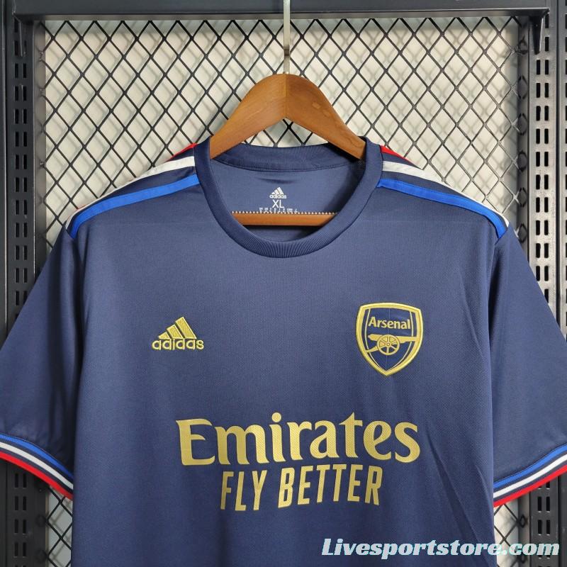 23-24 Arsenal Concept Navy Jersey