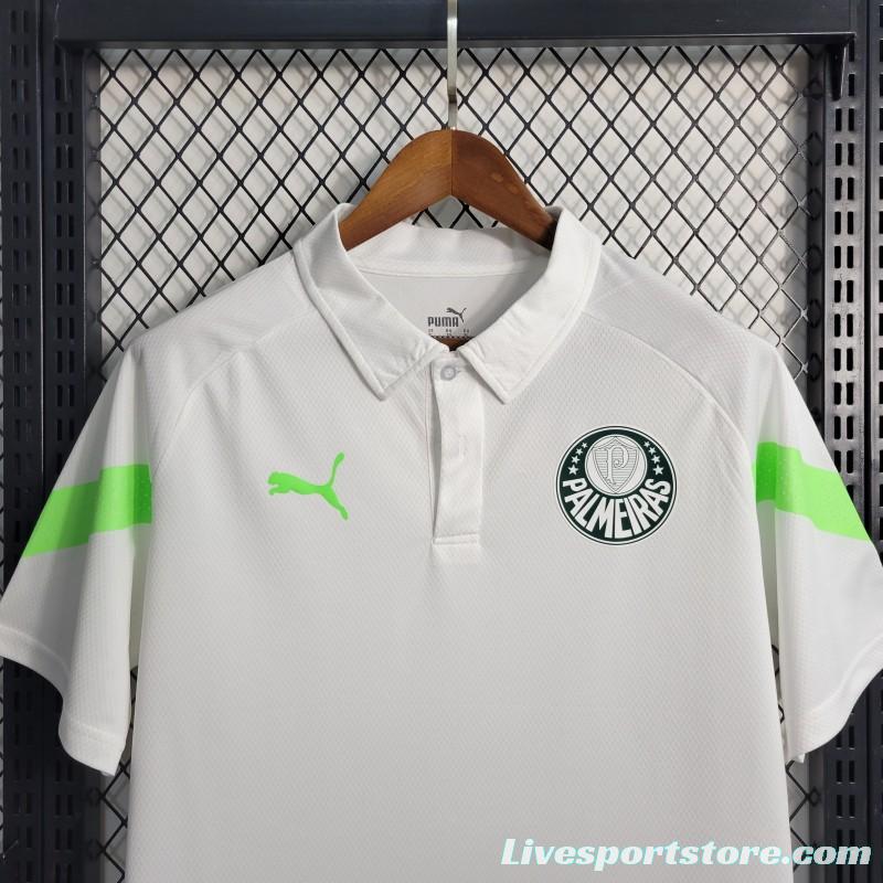 23-24 Palmeiras Training White POLO Jersey