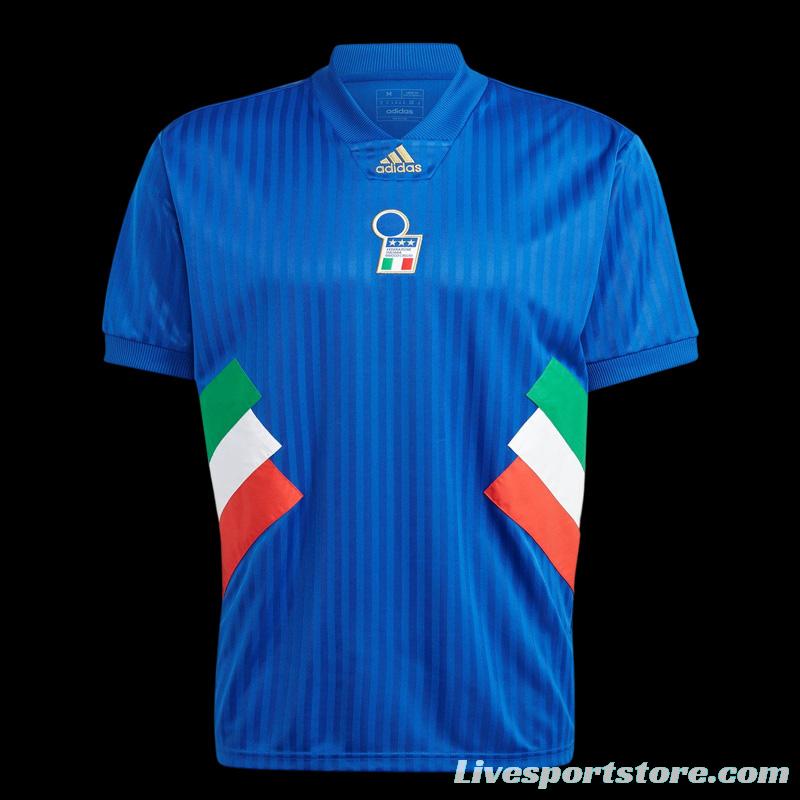 Player Version 2023 Italy Blue Icon Remake Jersey