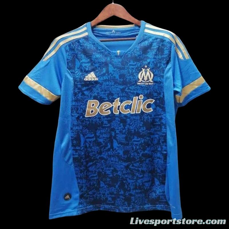 Retro 11/12 OLYMPIQUE MARSEILLE Away Blue Jersey