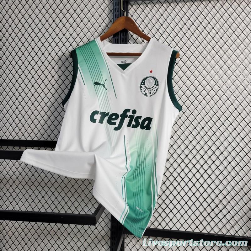 23-24 Palmeiras Away White Vest Jersey