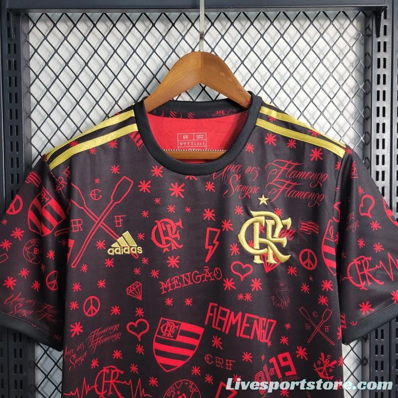 23-24 Flamengo Special Edition Black Red Jersey