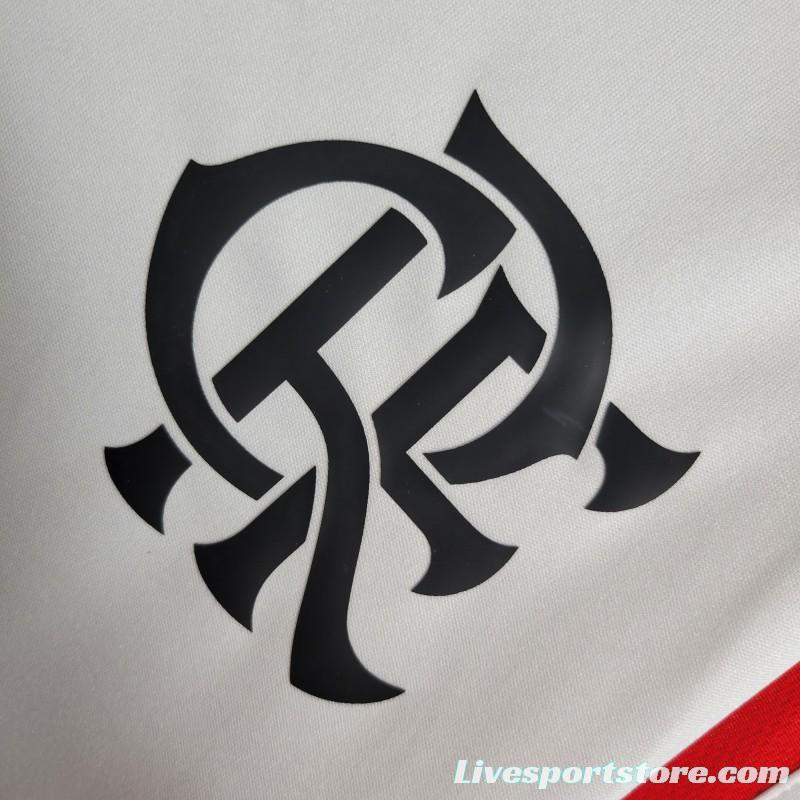 23-24 Flamengo Training Jersey White Tank Top