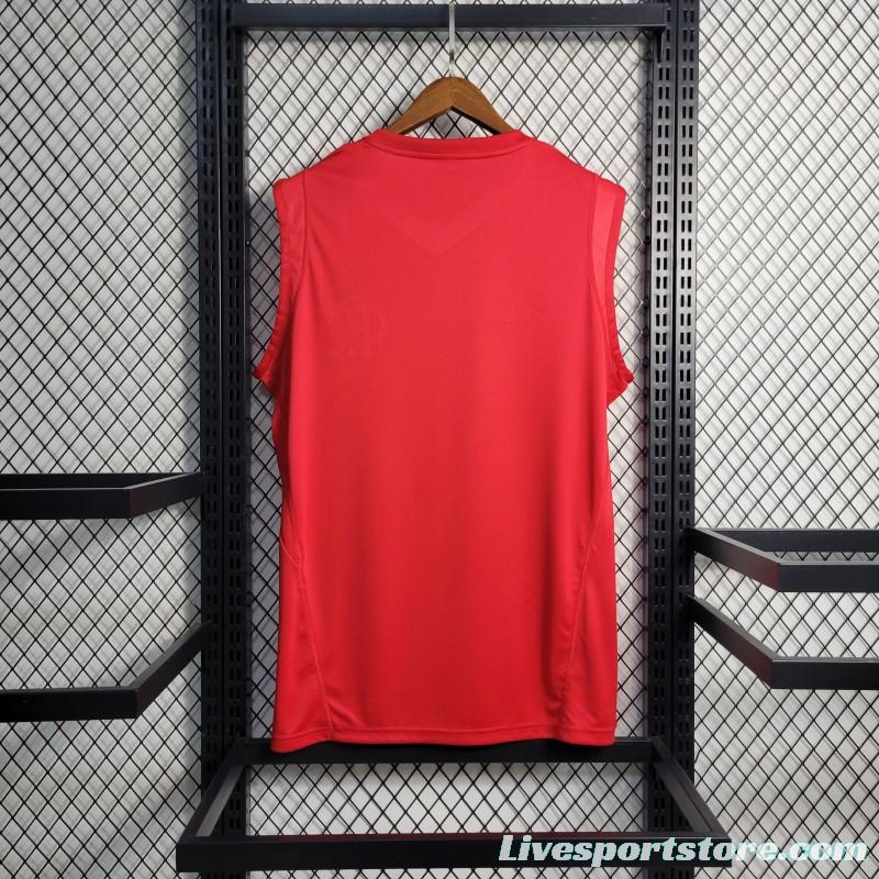 23-24 Flamengo Red Vest Jersey