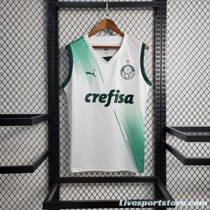 23-24 Palmeiras Away White Vest Jersey