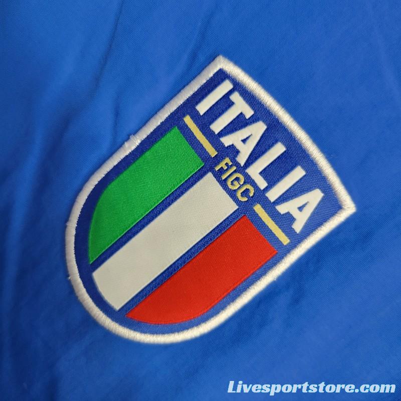 2023 Italy Blue/Milk Reversible Windbreaker