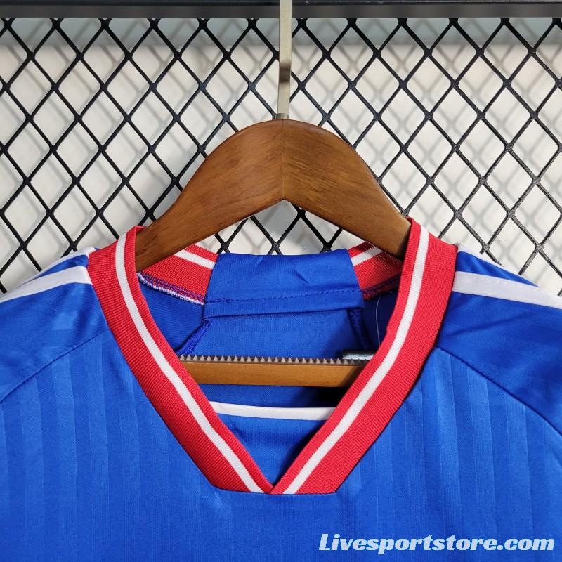 23-24 Kids Universidad De Chile Home  Jersey Size 16-28