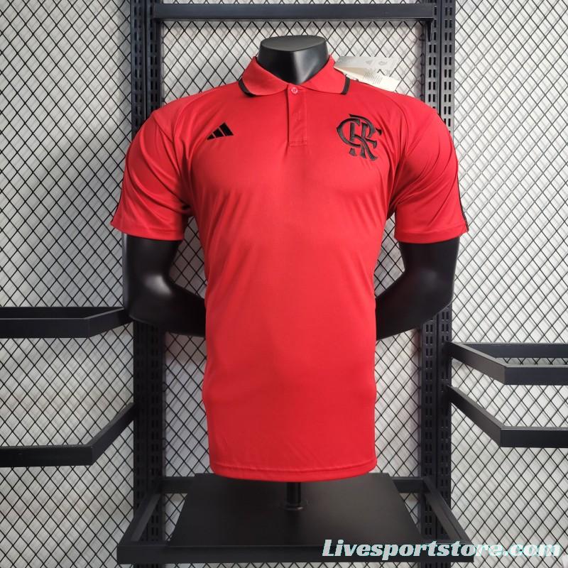 23-24 POLO Flamengo Red Training Jersey