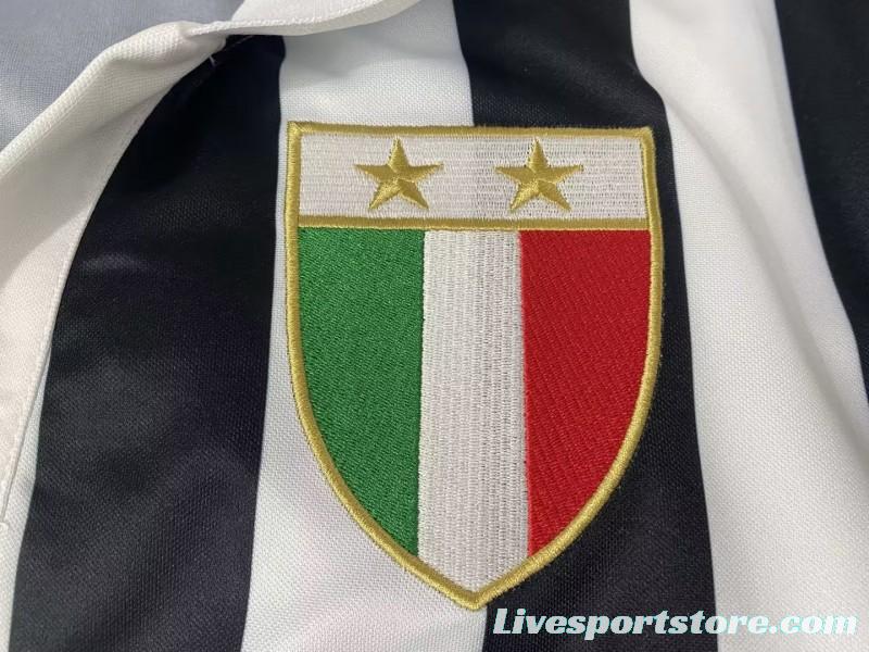 Retro 84/85 Juventus Home Jersey