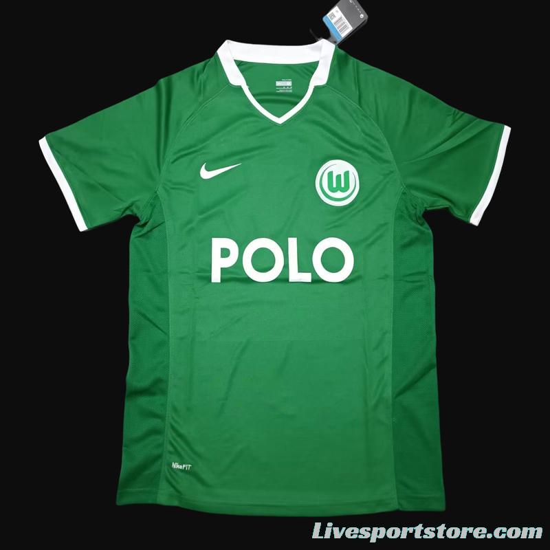 Retro 08/09 Wolfsburg Home Green Jersey