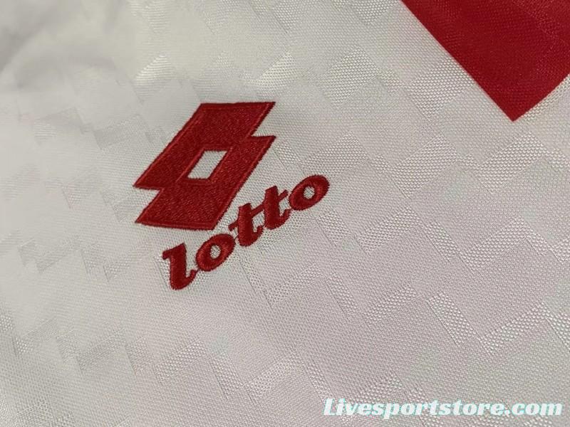 Retro 95/97 AC Milan Away White Jersey