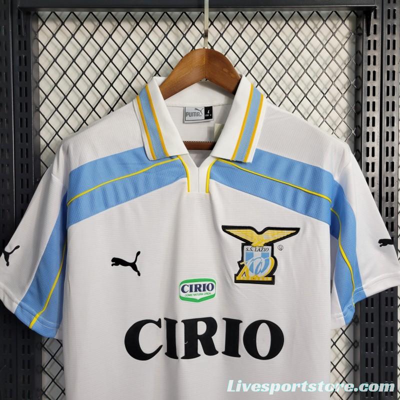 Retro 1998-00 Lazio Third White Jersey