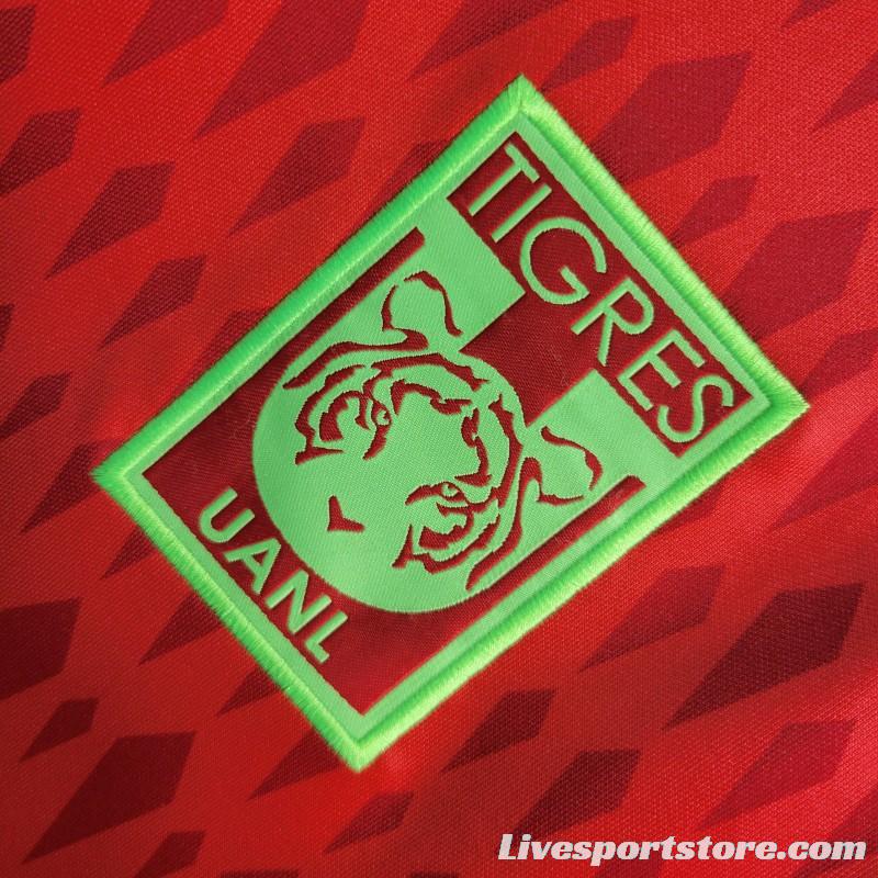 23-24 Tigres UANL Red Goalkeeper Jersey