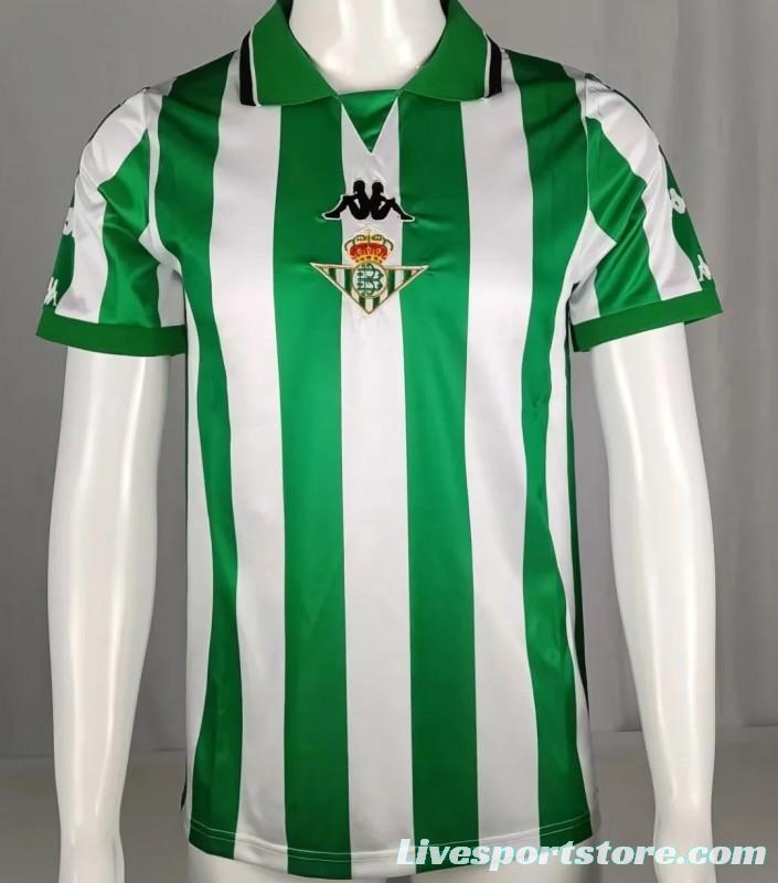 Retro 99/00 Real Betis Home Jersey