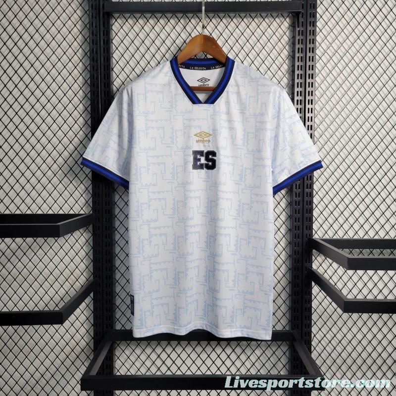 2023 El Salvador Away Soccer Jersey