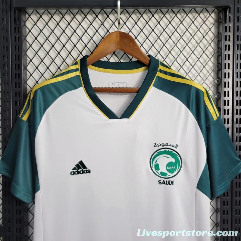 23-24 Saudi Arabia Away White Jersey