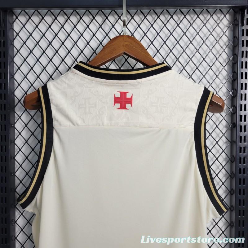 23-24 Vasco Da Gama White Vest Jersey