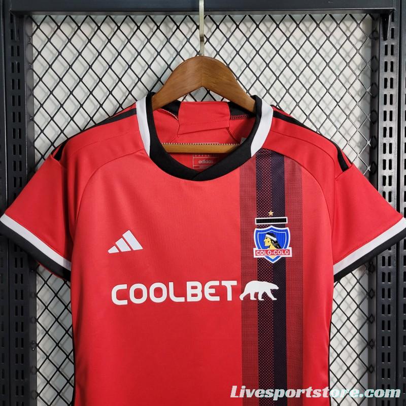 23-24 Women Clothing COLO COLO Away Red Jersey