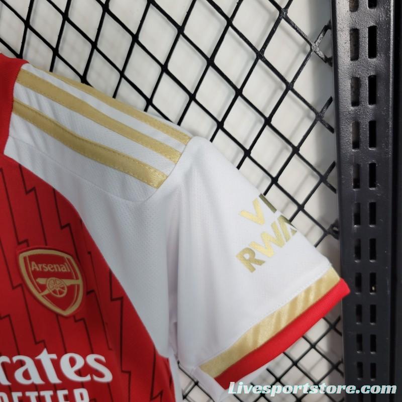 23-24 Kids Arsenal Home Jersey