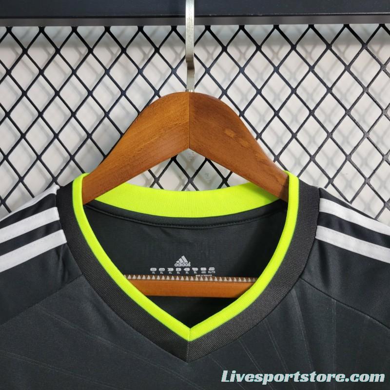 Retro 10-11 Real Madrid Away Black Soccer Jersey