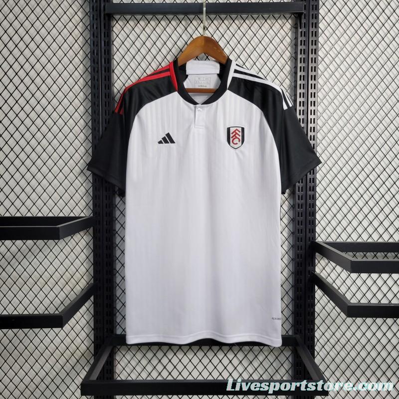 23-24 Fulham Home Soccer Jersey