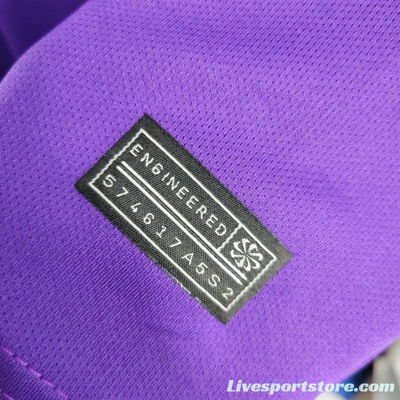 23-24 PSG Purple Training Jersey