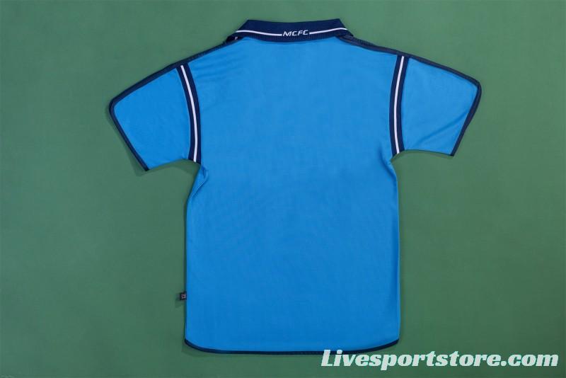 Retro 01/02 Manchester City Home Jersey