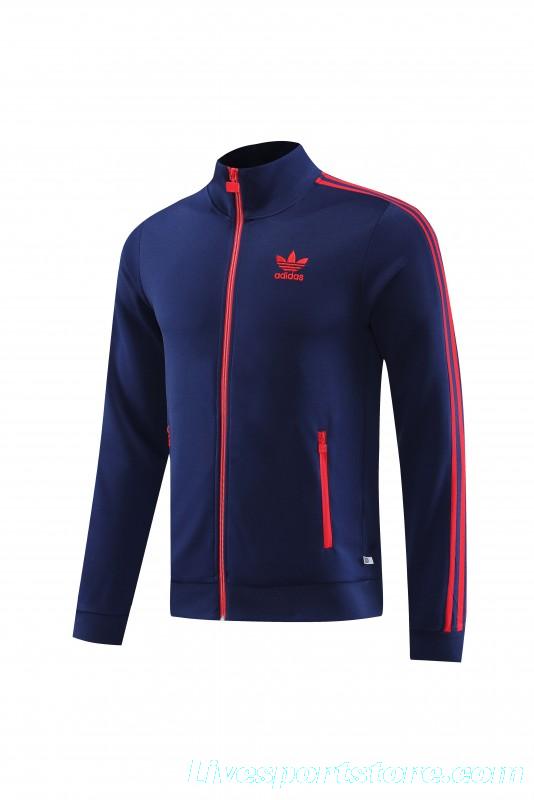 2023 Adidas Original Navy Full Zipper Jacket +Pants