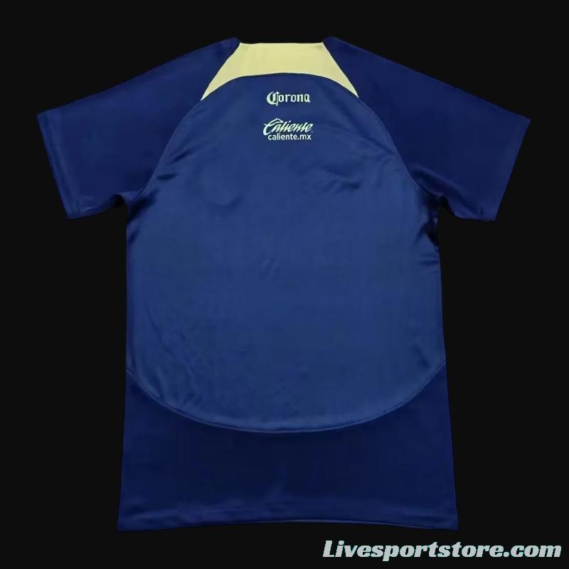 23/24 Club America Navy Training Jersey