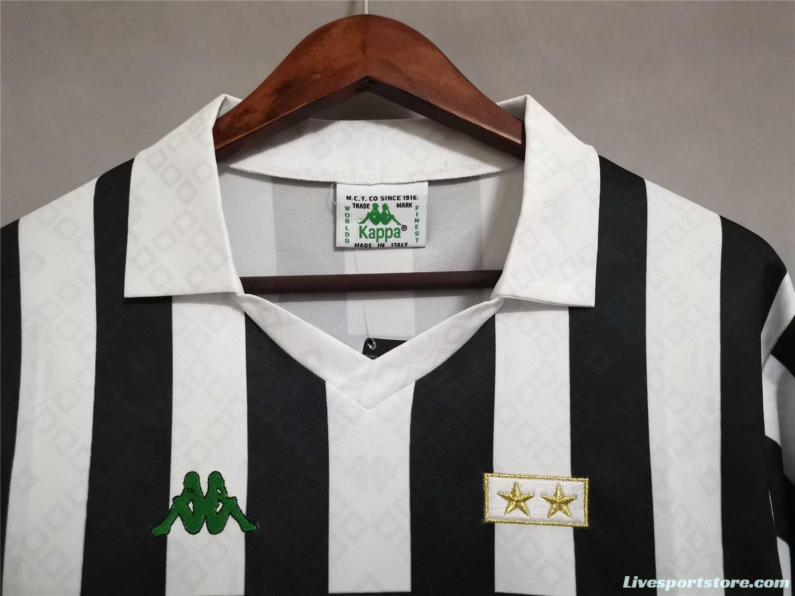 Retro 92/94 Juventus Home Jersey