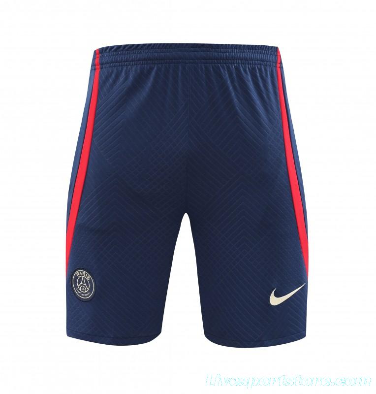 23-24 PSG Navy Vest Jersey+Shorts