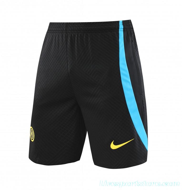 23-24 Inter Milan Black/Blue Short Sleeve+Shorts