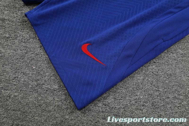 23-24 Barcelona Blue Short Sleeve+Shorts