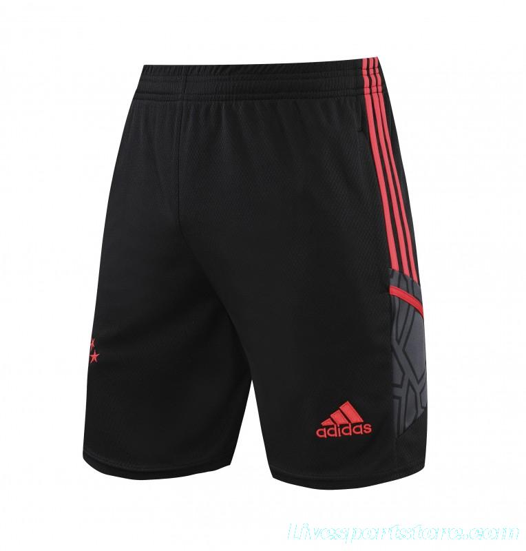 23-24 Bayern Munich Black Red Short Sleeve+Shorts