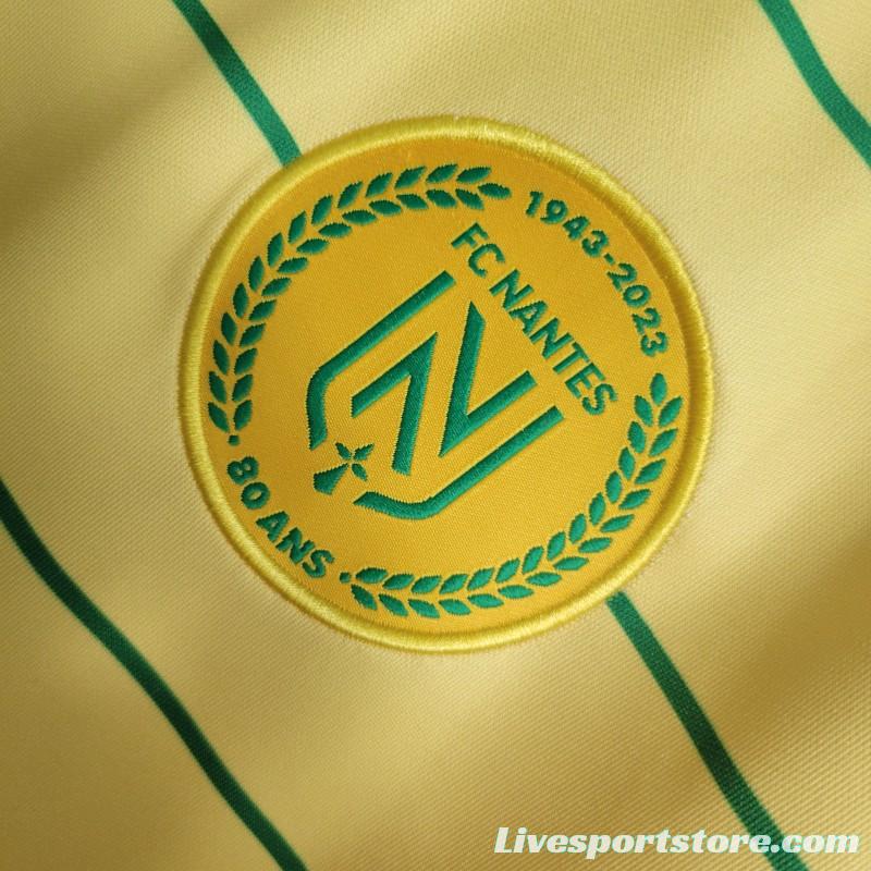 23/24 FC Nantes 80th Anniversary Special Jersey