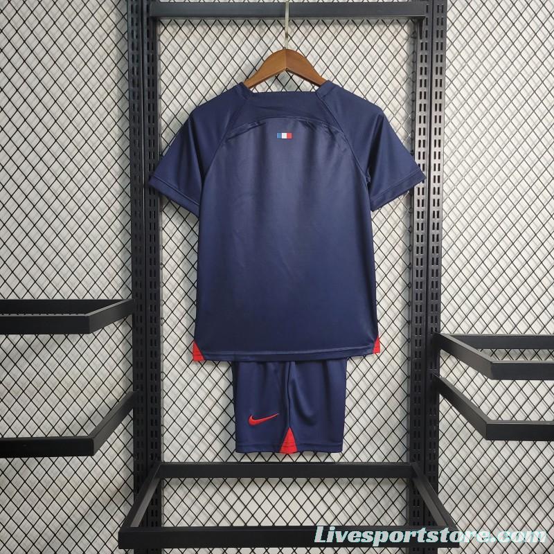 23-24 Kids PSG Home Jersey