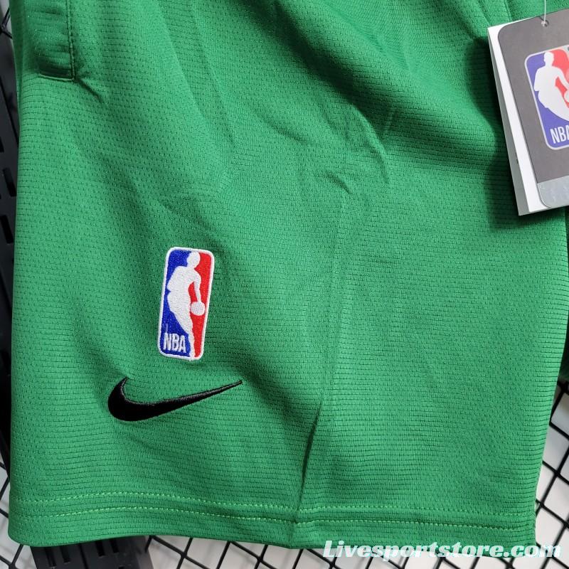 23 24 NBA Boston Celtics Green Shorts