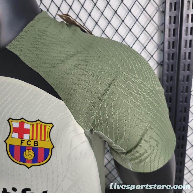 Player Version 23-24 Barcelona Training Jersey