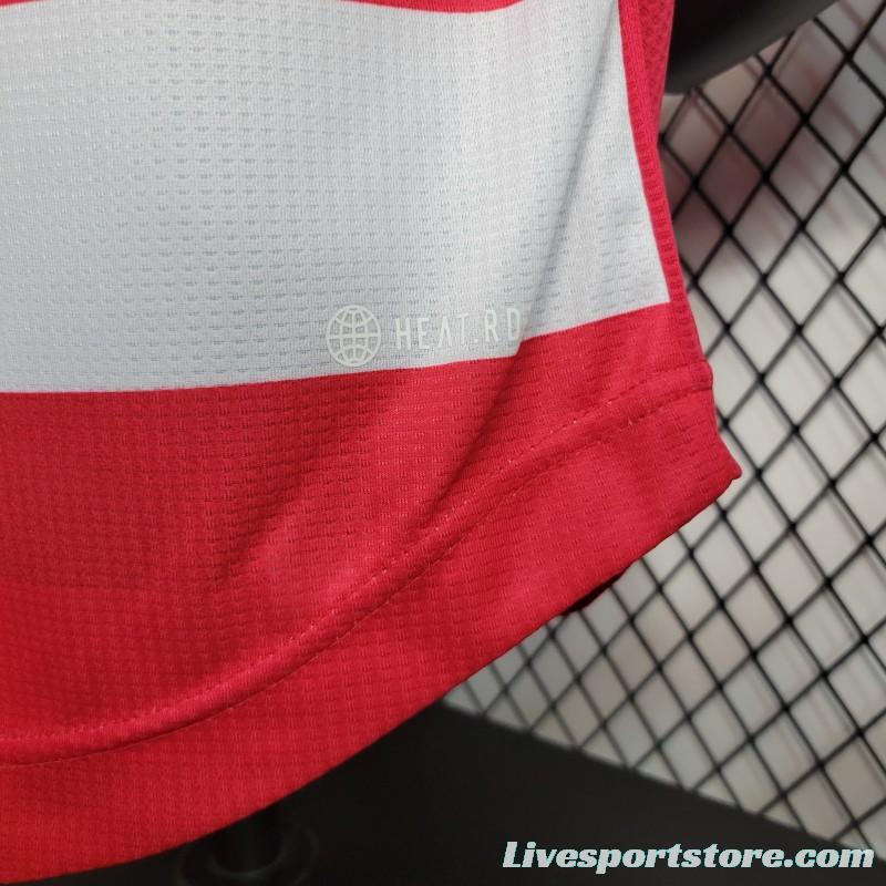 Player Version 23-24 River Plate Away Red Jersey