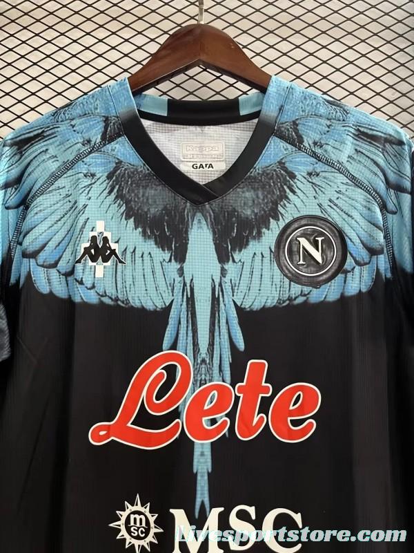 20/21 Kappa X Marcelo Burlon Napoli Black Jersey