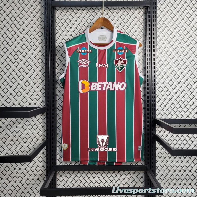 23/24 Fluminense Home Vest Jersey +All Sponsors