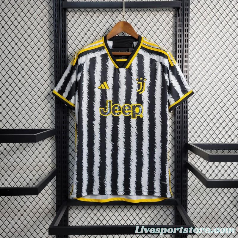 23-24 Juventus Home Jersey