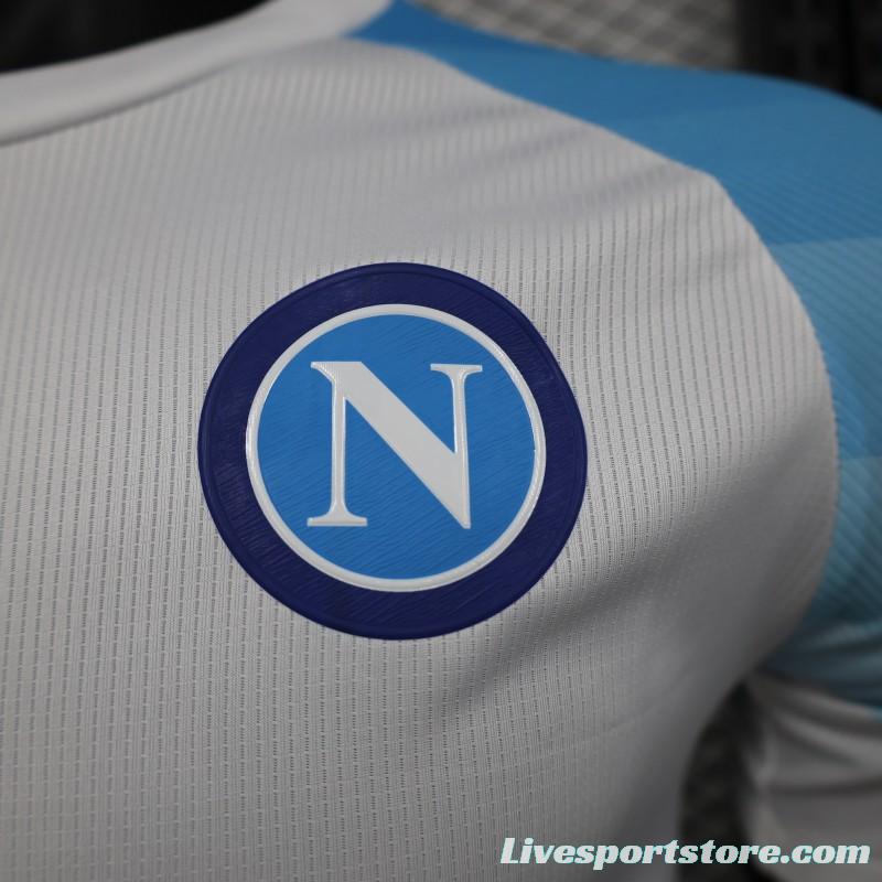 Player Version SSC Napoli Face Game Victor Osimhen Champion Jersey