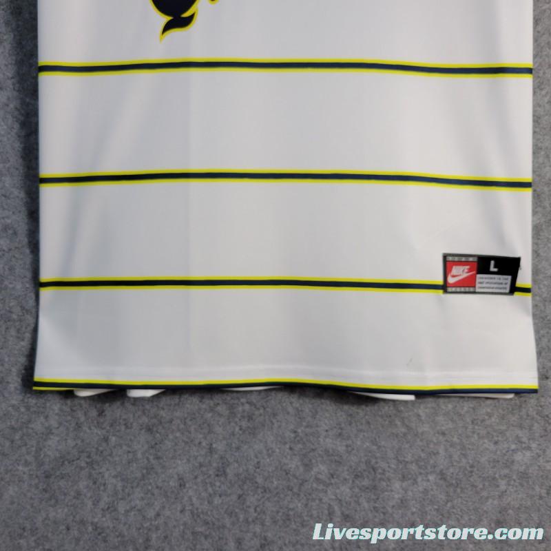 Retro 98/99 Boca Juniors Away White Jersey