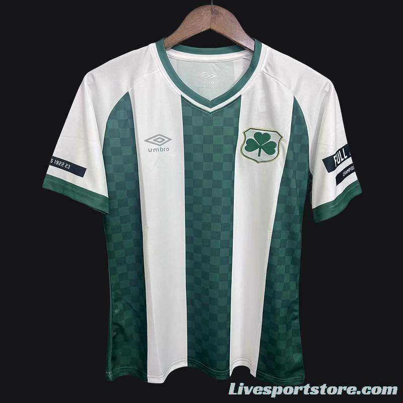 23/24 Shamrock Rovers 2023 Umbro Centenary Commemorative Jersey