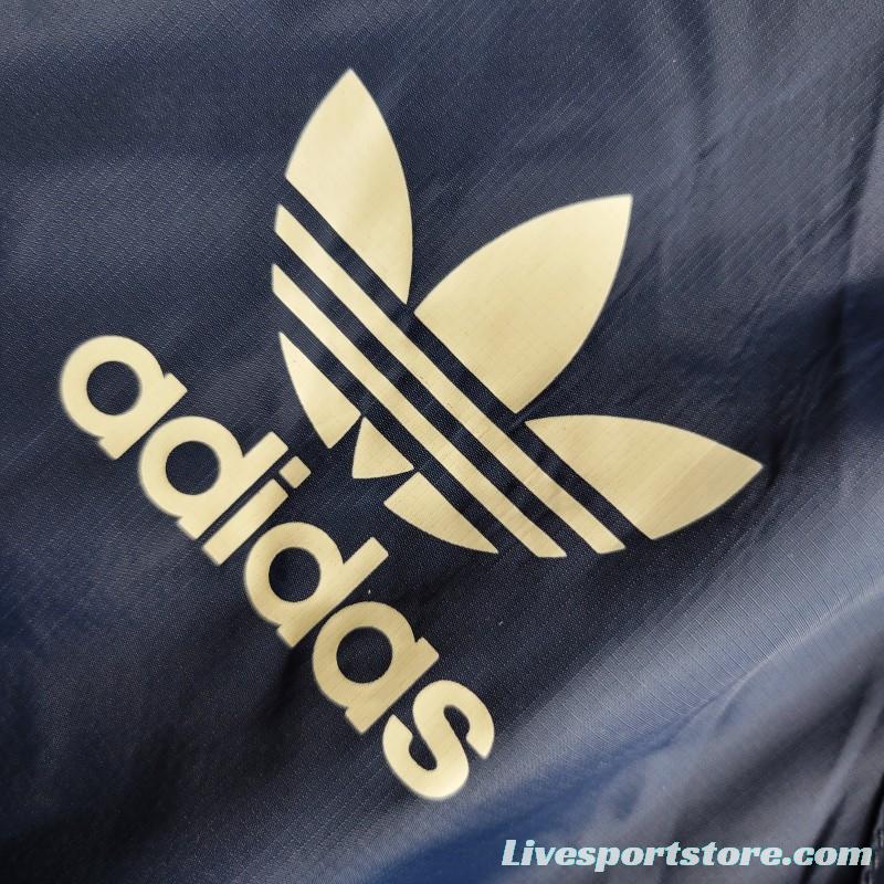 2023 Adidas Blue Windbreaker